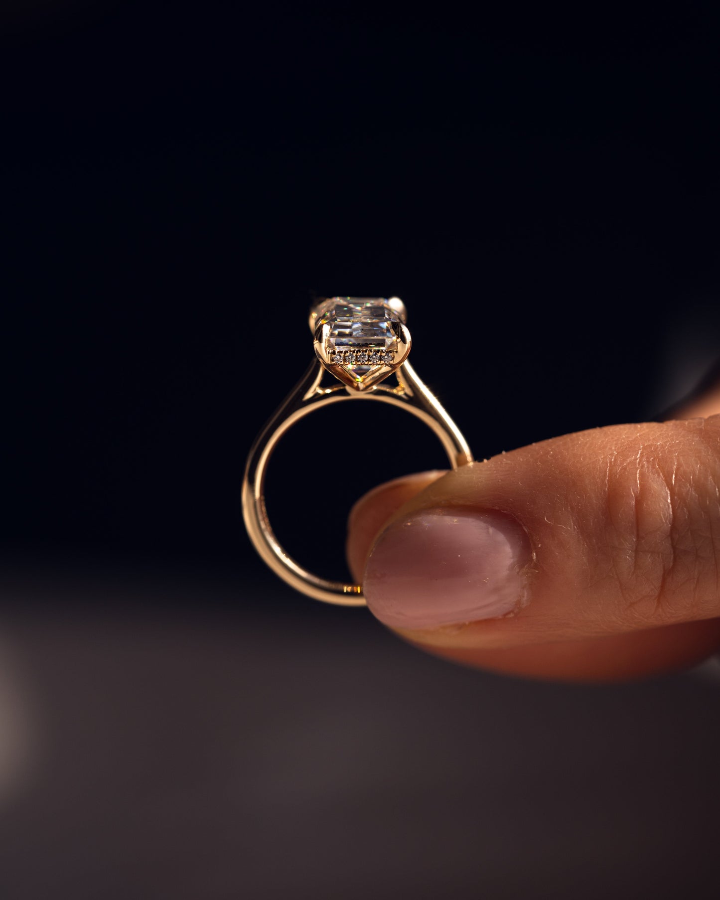 Caroline - Emerald | Gold