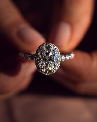 Jenny - Oval | Silver