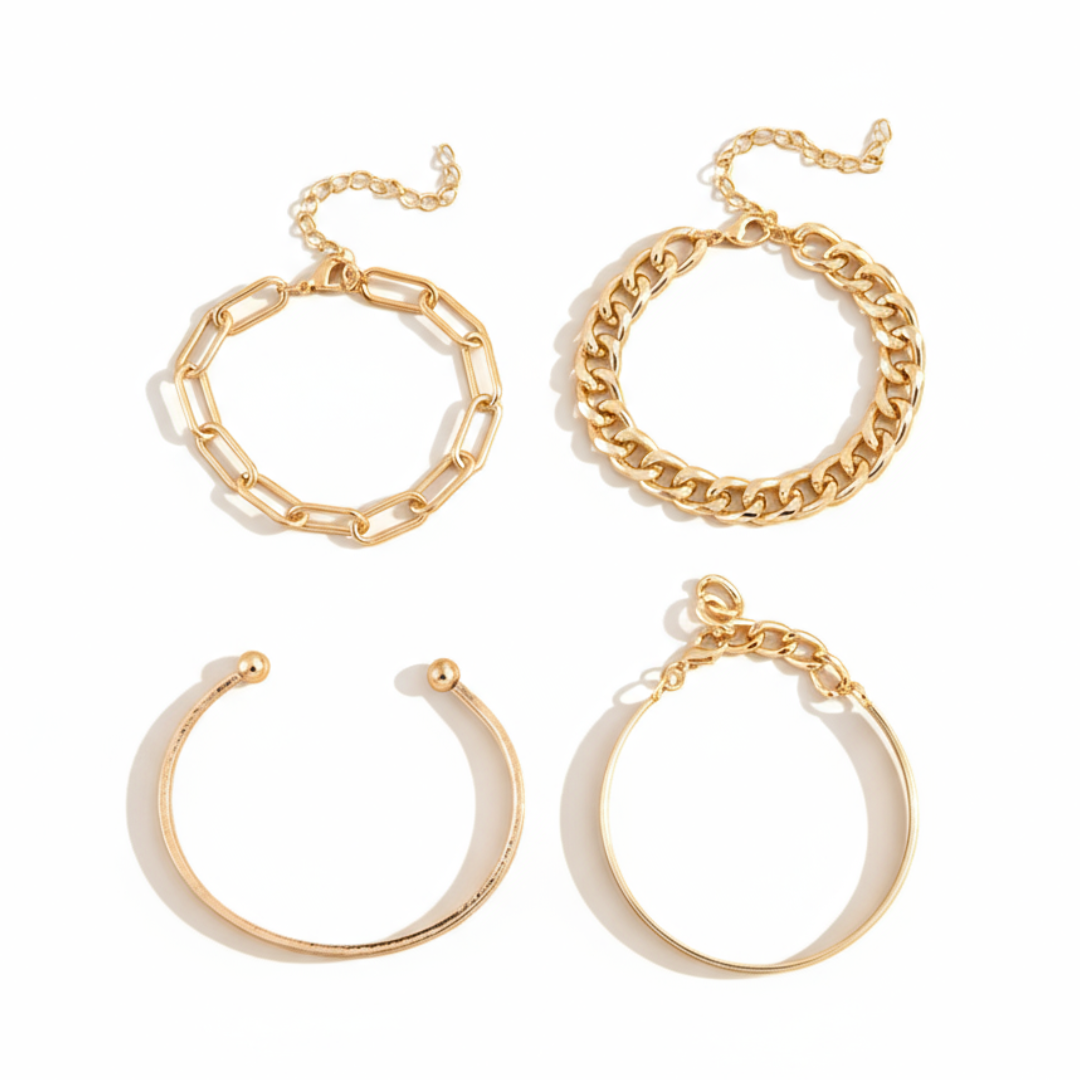 Elan™ | Gold Bracelet Set