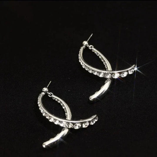 Gratiana Serapha Earrings | White Gold