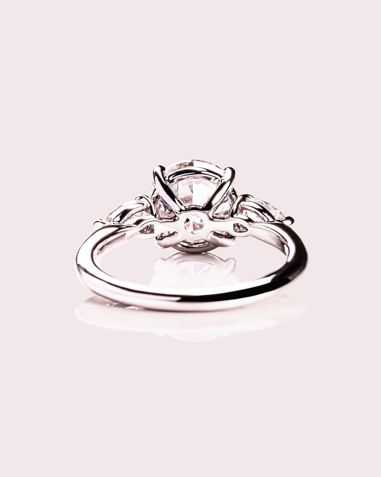 Nicola - Round & Pear | Silver