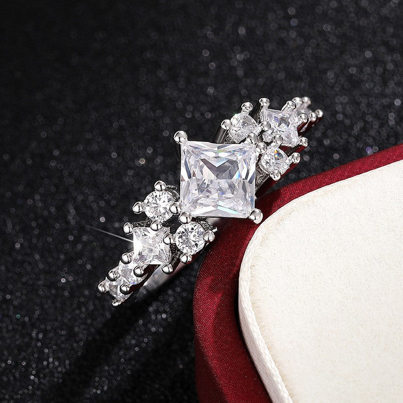 Cressida Lumere Ring | White Gold