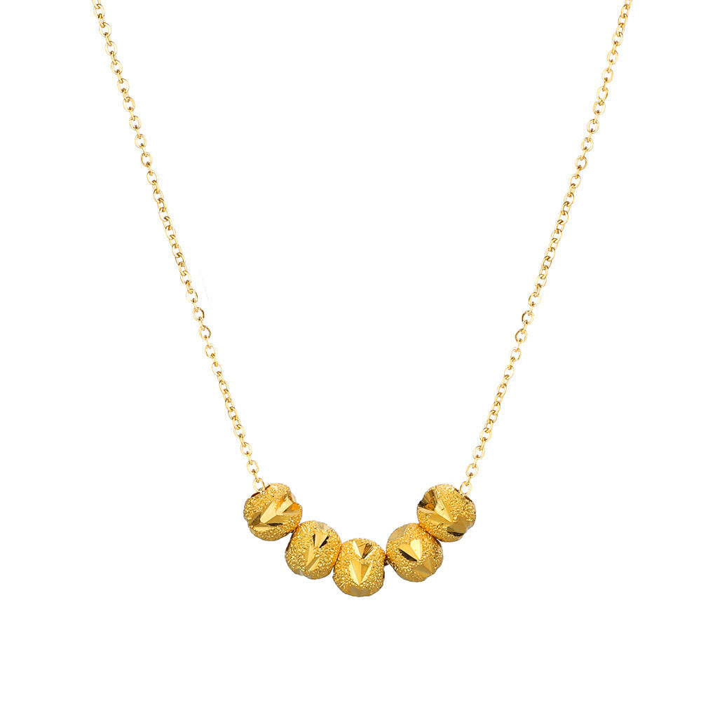 Serena Granata Necklace | Gold