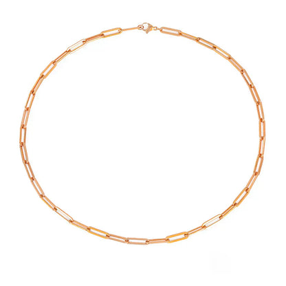 Archen Elegant Chain Necklace | Gold