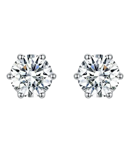 Destinee earrings | White Gold