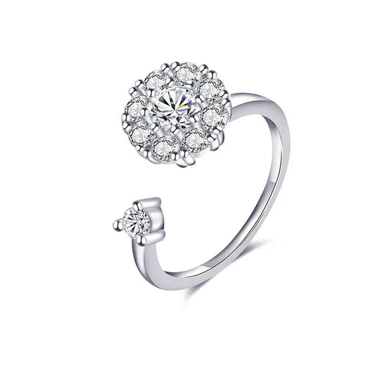 Aurea Fidessa Ring | White Gold
