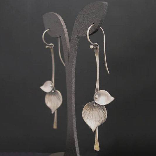 SilvLeaf™ | Vintage Silver Earrings