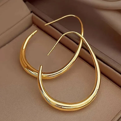 Antique Gold Hoop Earrings | Gold