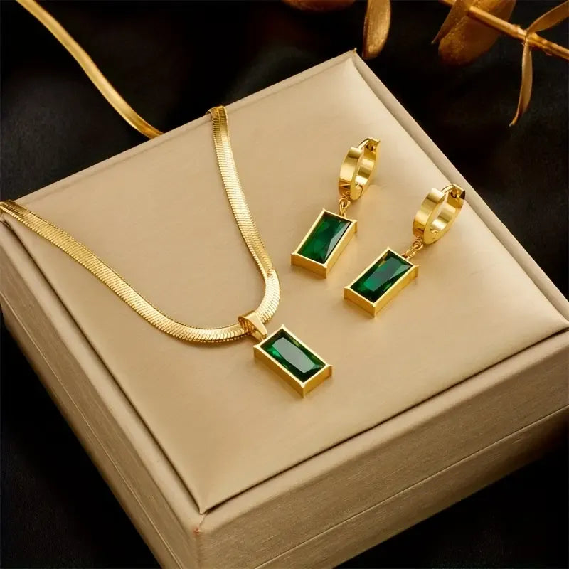 Lunara™ | Gold Jewelry Set