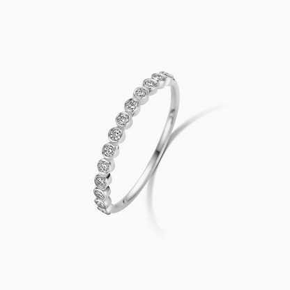 Bubble Ring | White Gold